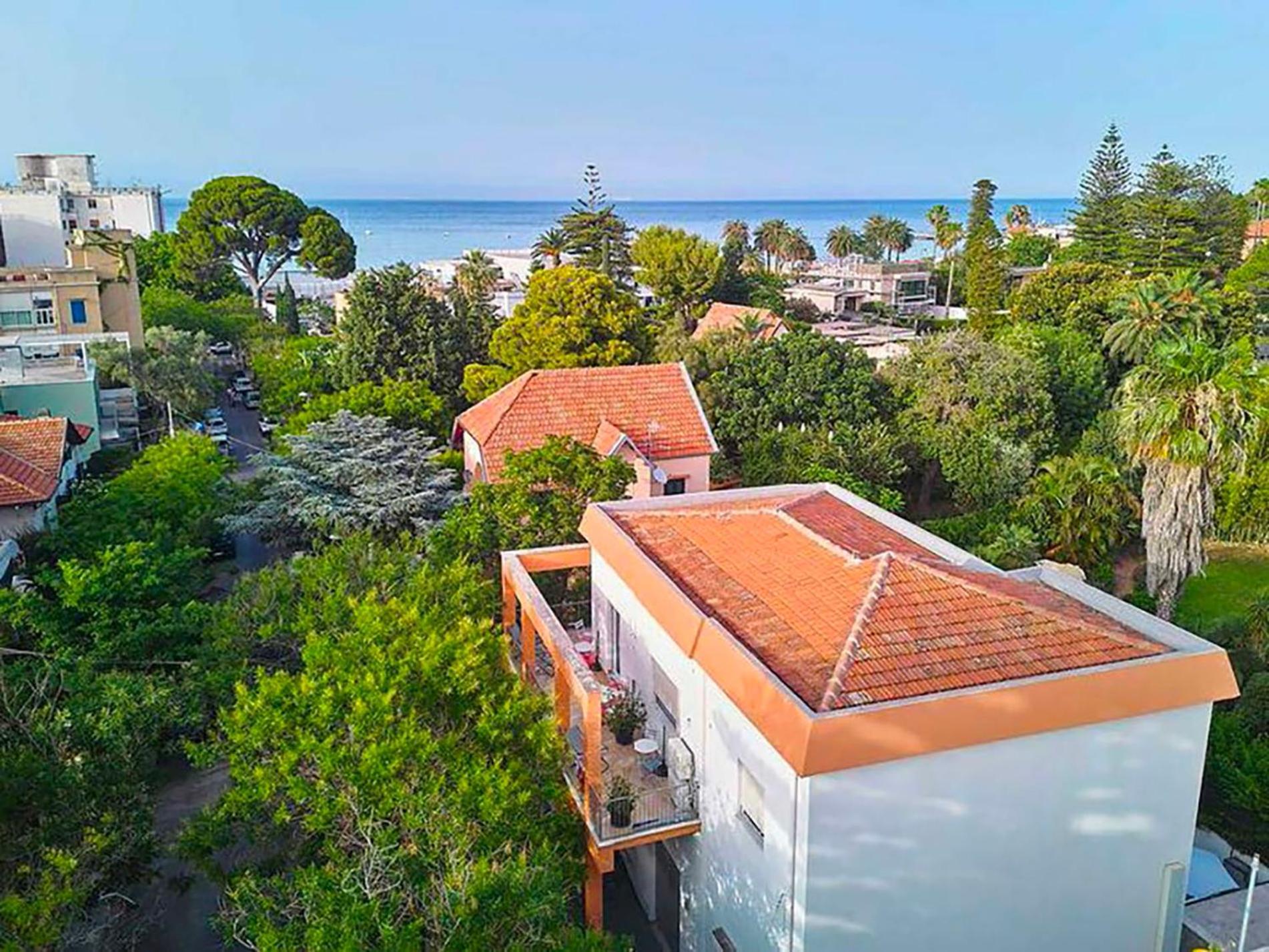 Casa Lighea Mondello - 200 Mt Dalla Spiaggia Eksteriør bilde
